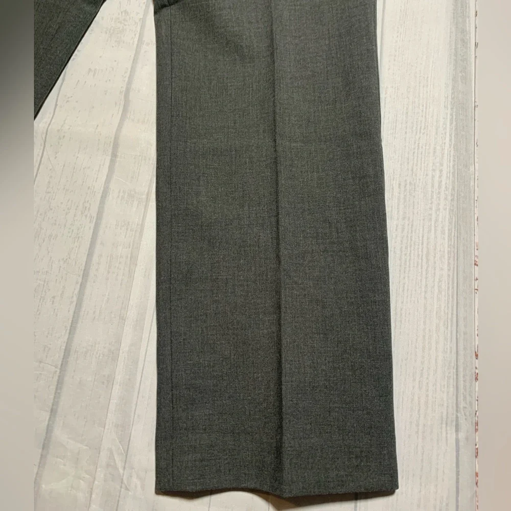 NWT Talbots Signature ankle Gray Dress Pants. Petites. Size 14WP. - Picture 7 of 11